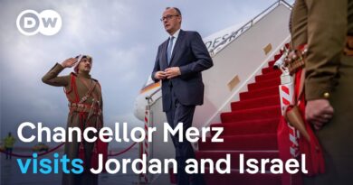 The German chancellor begins his Middle East trip | DW News