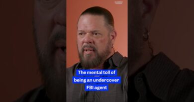The psychological burden carried by undercover #FBI agents