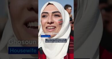 Thousands of Syrians mark one year since rebel takeover of the city of Hama | DW News