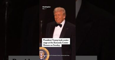Trump Hosts Kennedy Center Honors