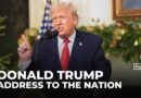 Trump touts achievements, attacks immigrants in White House address