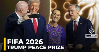 Trump: ‘World is a safer place’ as he accepts inaugural FIFA Peace Prize