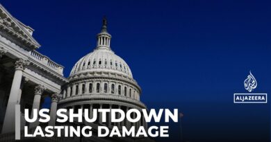 US political divide: Deep wounds remain from the longest-ever government shutdown.