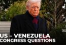 US president comments on Venezuela as Congress raises questions