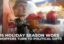 US shoppers turn to political gifts amid festive buying rush