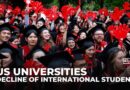 US universities face crisis as international student numbers plunge