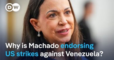 Venezuelan opposition leader Maria Corina Machado praises US military operations | DW News