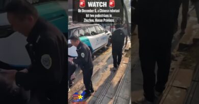WARNING! Chinese Robotaxi Runs Over Two Pedestrians