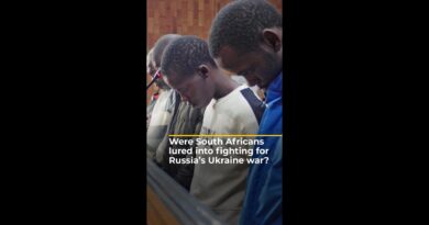 Were South Africans lured into fighting for Russia’s Ukraine war? | #ajshorts