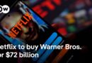 What Netflix’s megadeal to buy Warner Bros means for the US film and entertainment sector | DW News