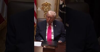 White House denies Trump nodded off during cabinet meeting | AJ #shorts