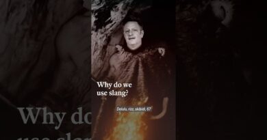 Why do we use slang?