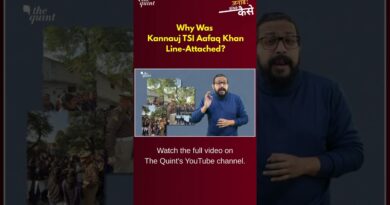 Why was Kannauj Traffic Sub-Inspector Aafaq Khan line-attached ?| The Quint