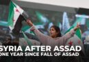 With flags and fireworks, Syrians celebrate one year since fall of al-Assad
