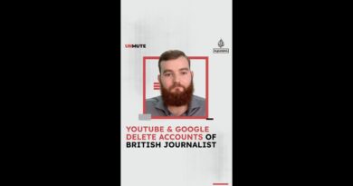 YouTube & Google delete accounts of British journalist