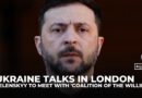 Zelensky to meet Starmer, Macron and Merz to discuss US-led Ukraine peace talks