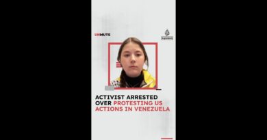 Activist arrested over protesting US actions in Venezuela