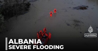 Albania floods: Homes, farmland and entire villages submerged