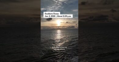 An Homage to Our Last Sunsets | Journey to Antarctica: Part 9