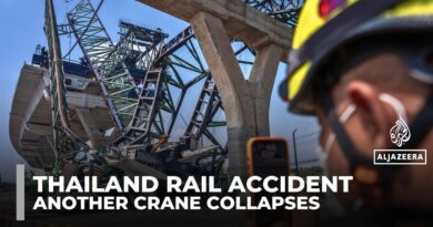 Another crane collapses in Thailand, killing two, after 32 die previous day