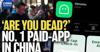 ‘Are You Dead?’ App Tops China’s Charts, Goes Viral With Youth | China in Focus