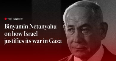Binyamin Netanyahu on how Israel justifies its war in Gaza
