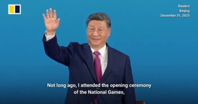 China’s Xi Jinping calls for continued economic growth in New Year’s speech