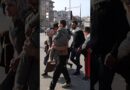 Civilians flee northern Aleppo as SDF, military escalate fighting | AJ #shorts