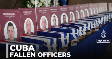 Cuba honours killed security officers: Remains of those killed in Venezuela return home