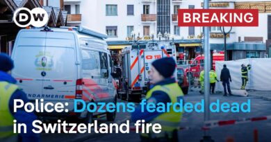 Dozens presumed dead in New Year’s Eve fire in Swiss ski resort | DW News