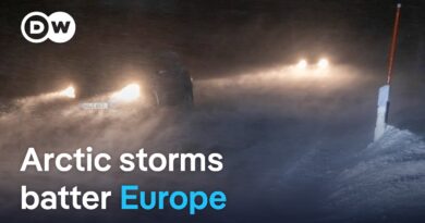 Europe hit by deep snow, frigid cold and Arctic winds | DW News