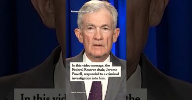 Fed Chair Responds to Investigation Amid Clash With Trump