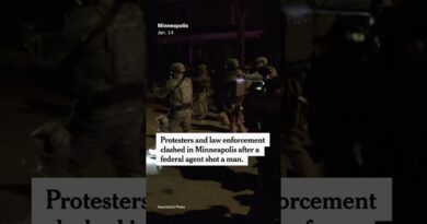 Federal Agent Shoots Man in the Leg, Prompting Clashes in Minneapolis