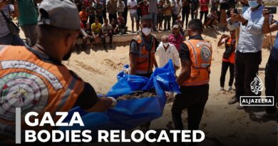 Gaza tries to bury its dead: Some bodies in makeshift graves moved to cemeteries