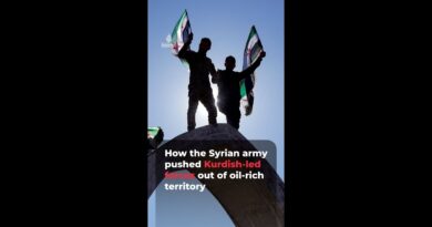 How the Syrian army pushed Kurdish-led forces out of oil-rich territory | AJ#shorts