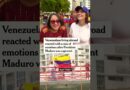 How Venezuelans Worldwide Reacted to Overthrow of Maduro