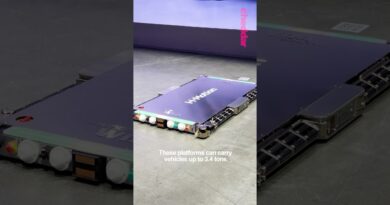 Hyundai showcased its Parking Robot at CES 2026 #ces2026 #parking #hyundai #cars #automotive