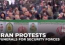 Iran to hold funerals for security forces killed in demonstrations