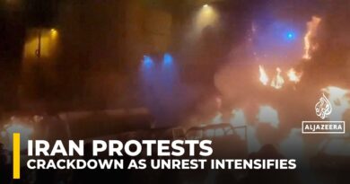 Iran warns US of retaliatory strikes amid growing antigovernment protests