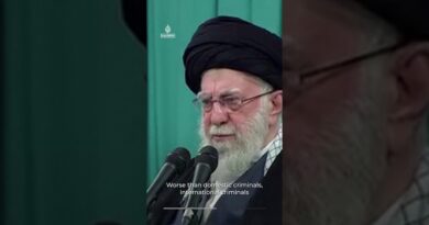 Iran’s Supreme Leader Ali Khamenei blames Trump for deadly protests | AJ #shorts