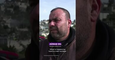 Israel demolishes three Palestinian homes in occupied West Bank | AJ #shorts