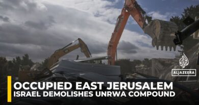 Israel demolishes UNRWA buildings in occupied East Jerusalem