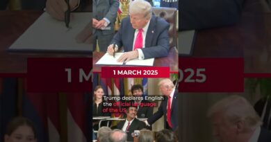 Key moments from Trump’s first year back as US president | AJ #shorts