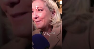 Le Pen ‘hopeful’ ban from public office will be overturned | AJ #shorts