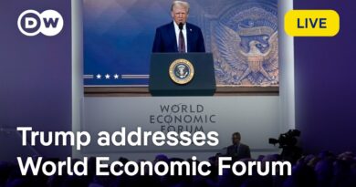 Live: Donald Trump addresses world leaders at World Economic Forum | DW News