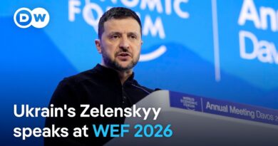 LIVE: Ukrainian President Zelenskyy delivers remarks at World Economic Forum 2026 | DW News