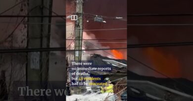 Massive fire rips through Seoul slum area