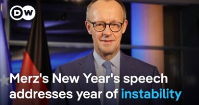 Merz’s New Year’s speech tackles thorny issues of war in Ukraine and industrial stagnation