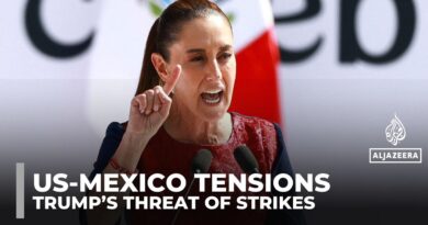 Mexico’s Sheinbaum rejects Trump’s threat of US strikes on drug cartels