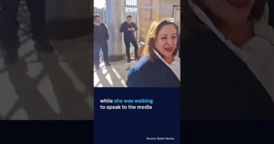 Moment of Honduras lawmaker being hit by explosive will be out shortly | DW News